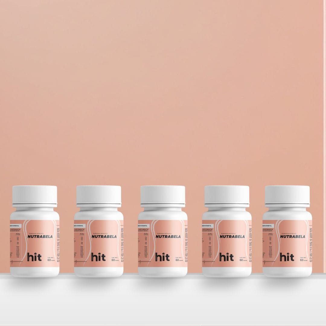 Nutrabela 60 Capsulas hit 5 pzas