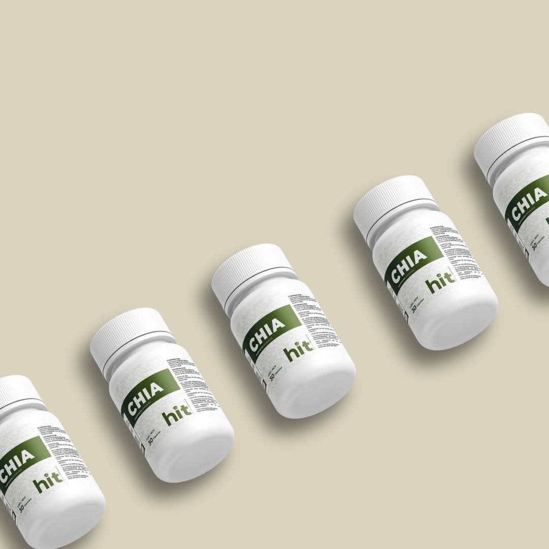 Chia 30 Capsulas hit 5 pzas