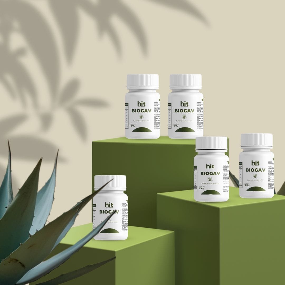 Biogav 100 gramos hit 5 pzas