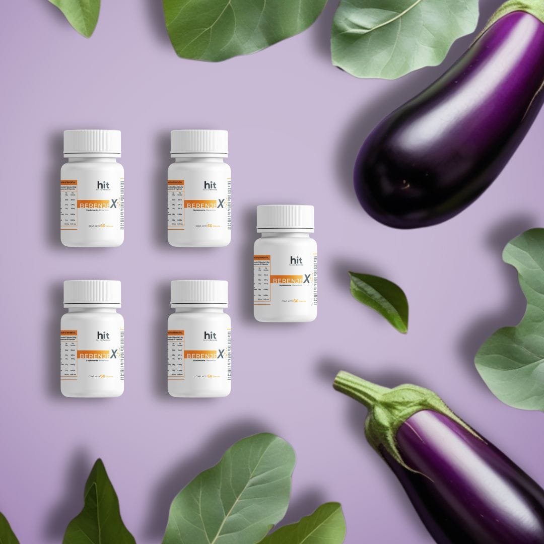 Berenjex 60 Capsulas hit 5 pzas