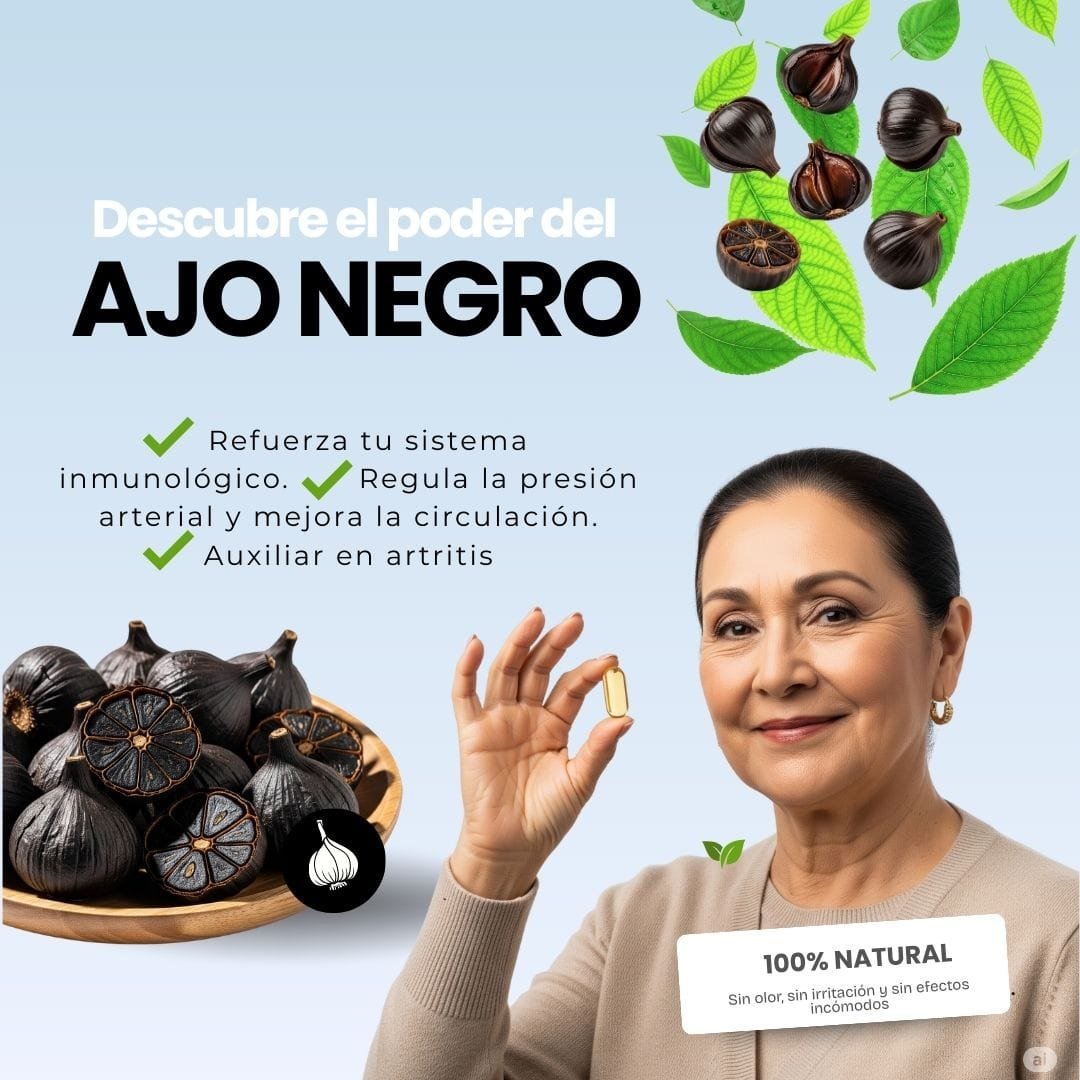 Ajo negro 30 Capsulas hit 5 pzas - Image 13