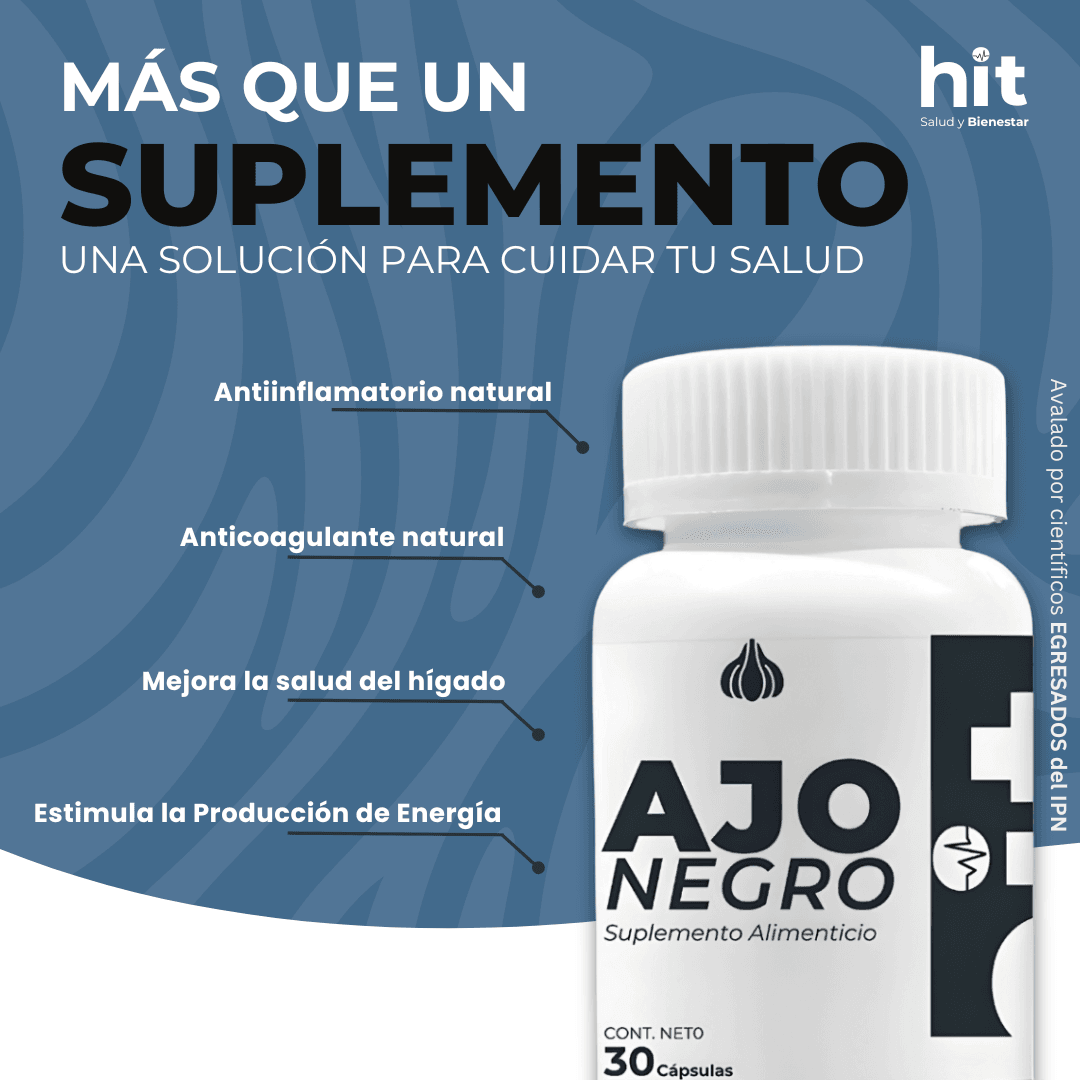 Ajo negro 30 Capsulas hit 5 pzas - Image 11