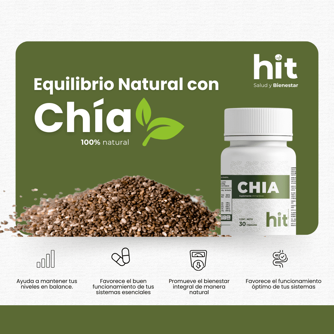 Chia 30 Capsulas hit 5 pzas - Image 7