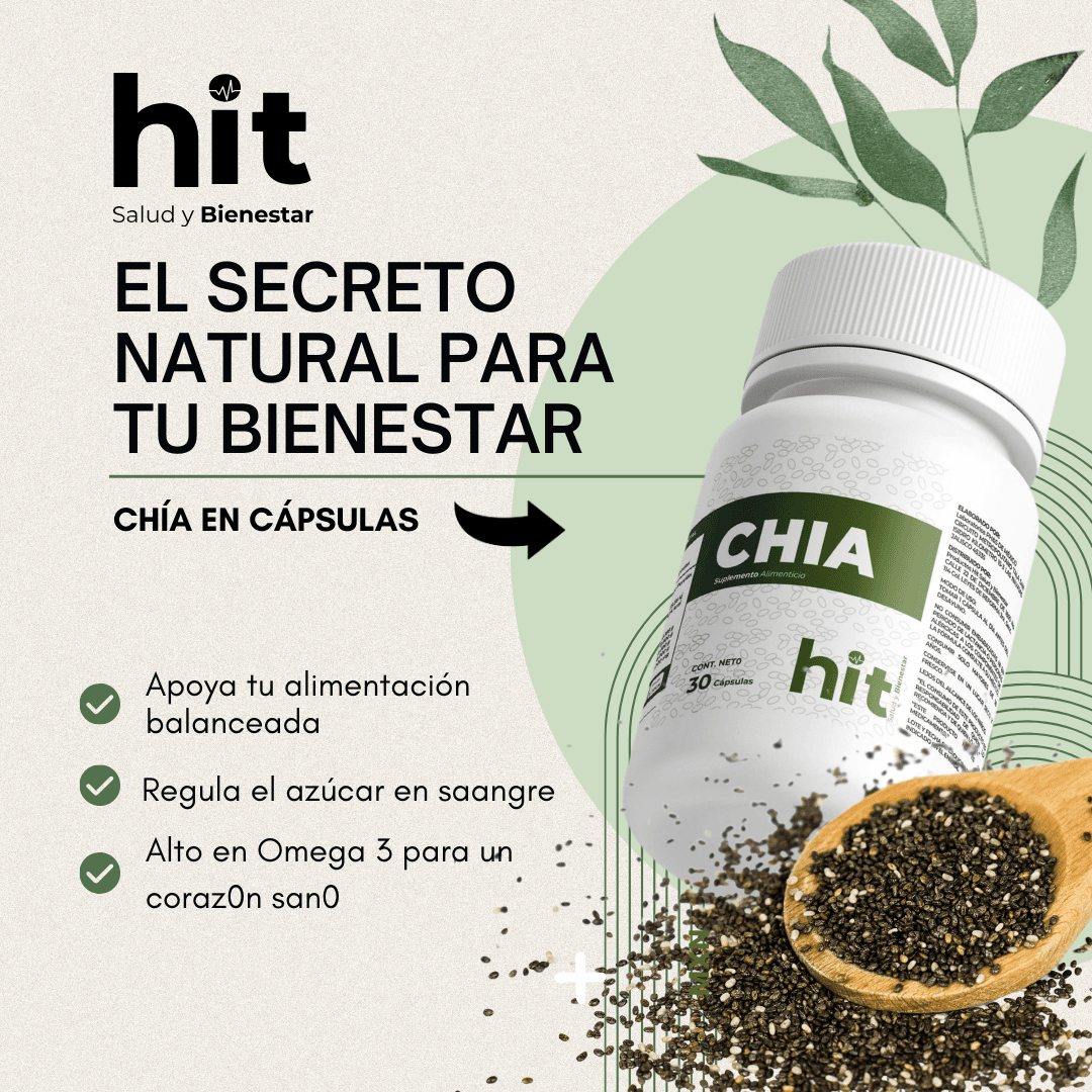Chia 30 Capsulas hit 5 pzas - Image 8