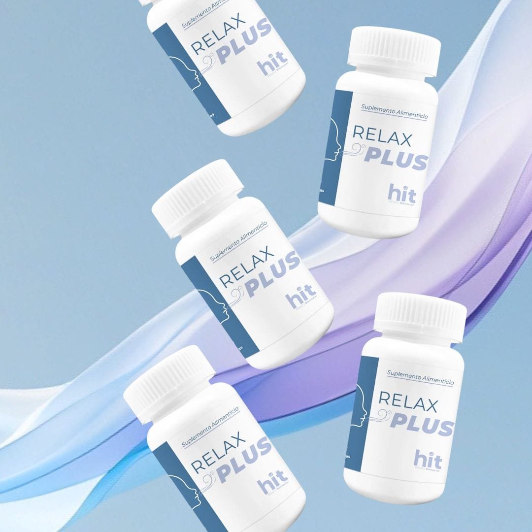 Relax plus 60 Capsulas hit 5 pzas