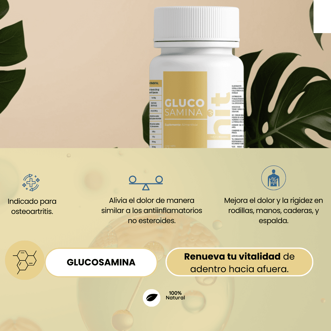Glucosamina 30 Capsulas hit 5 pzas - Image 8