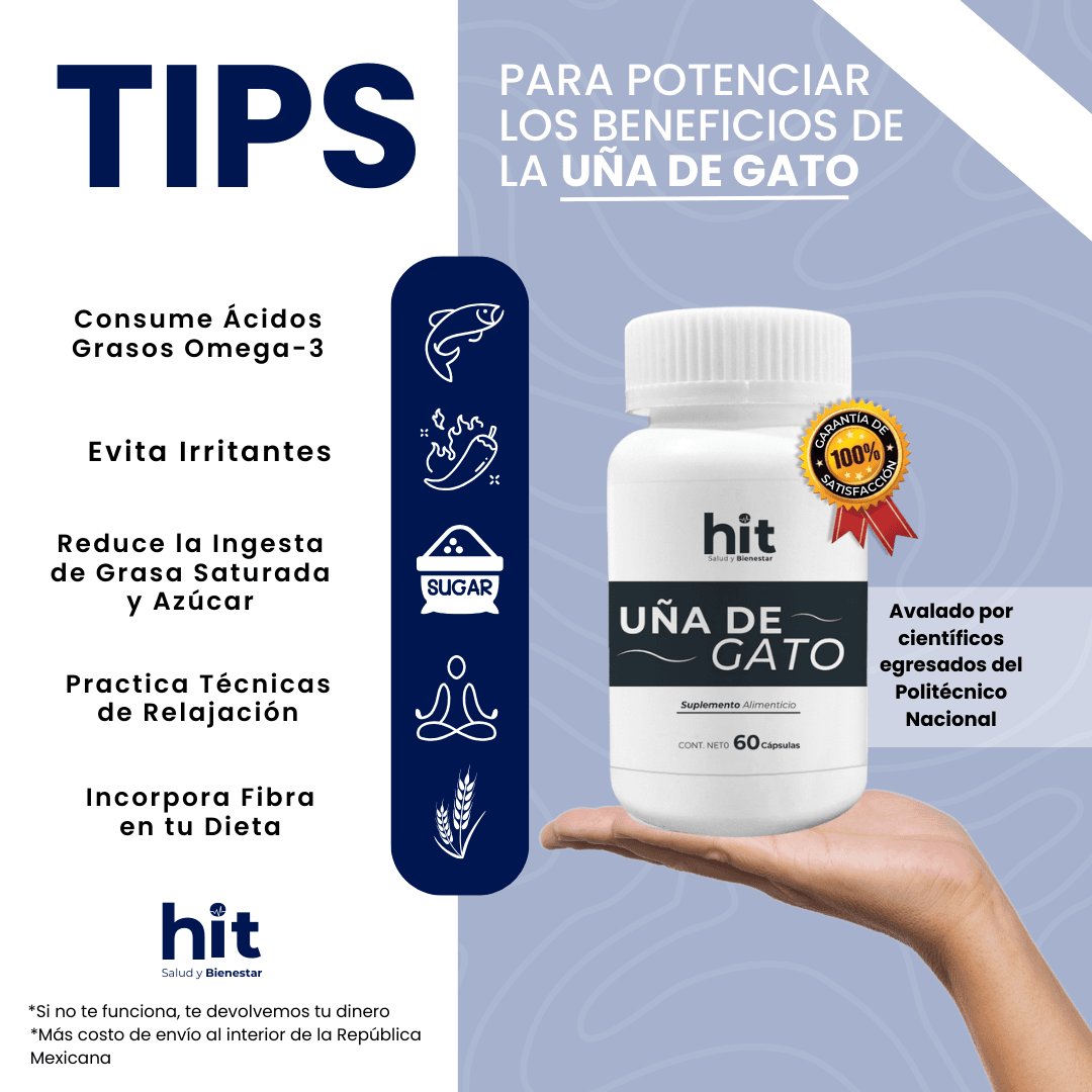 Uña de gato 30 Capsulas hit - Image 7