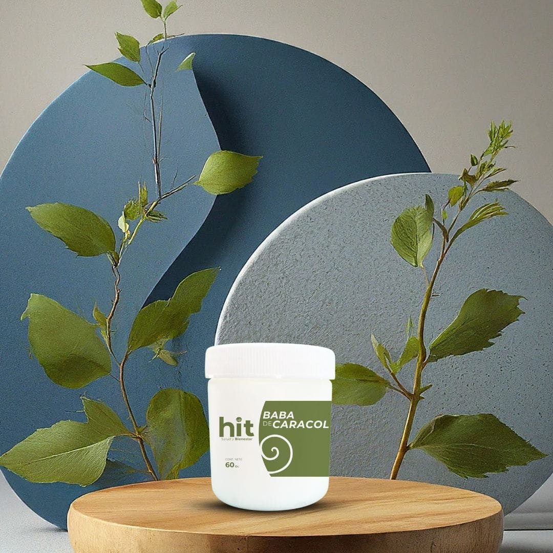 Crema de Baba de Caracol HIT® 60 g | Crema Facial Cosmética de Textura Ligera | Hidratación y Cuidado Nocturno de la Piel | Uso Diario - 1 pz