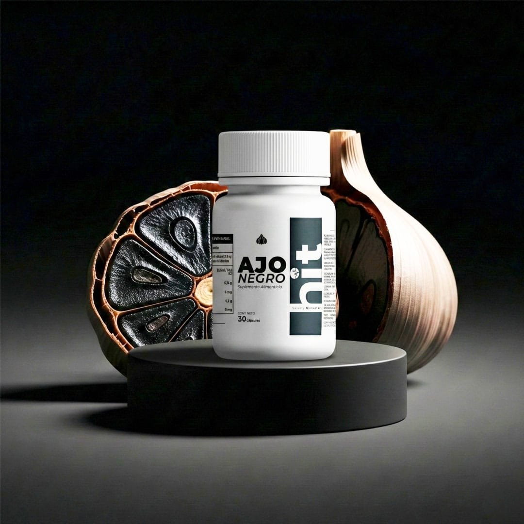 HIT® Ajo Negro en Cápsulas 30 pzs | Suplemento Alimenticio de Ajo Negro Fermentado | Bienestar Diario | Uso Adulto - Image 7