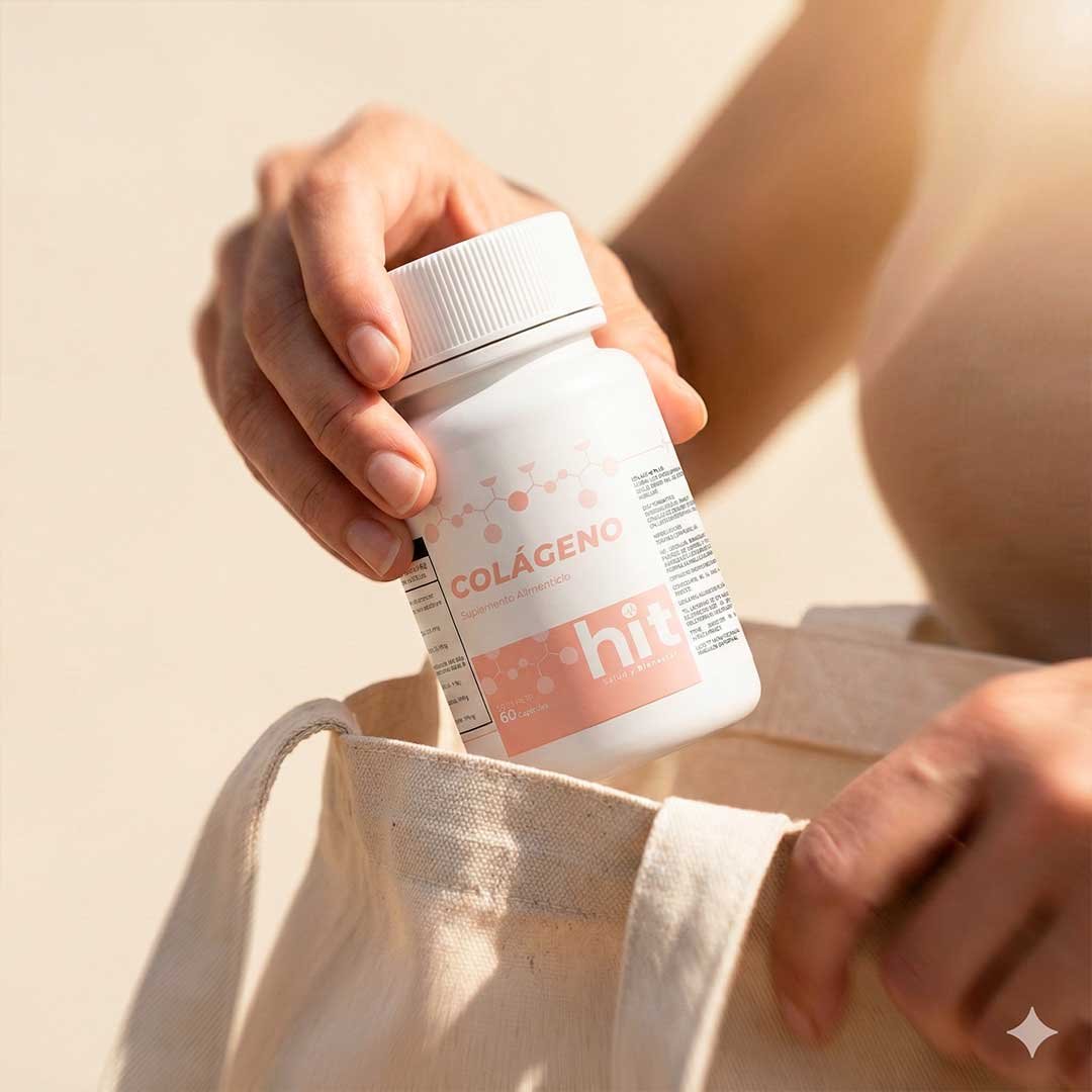 HIT® Colágeno Plus® en Cápsulas 60 pzs | Suplemento Alimenticio con Colágeno Hidrolizado | Fórmula de Origen Natural | Uso Adulto - Image 2