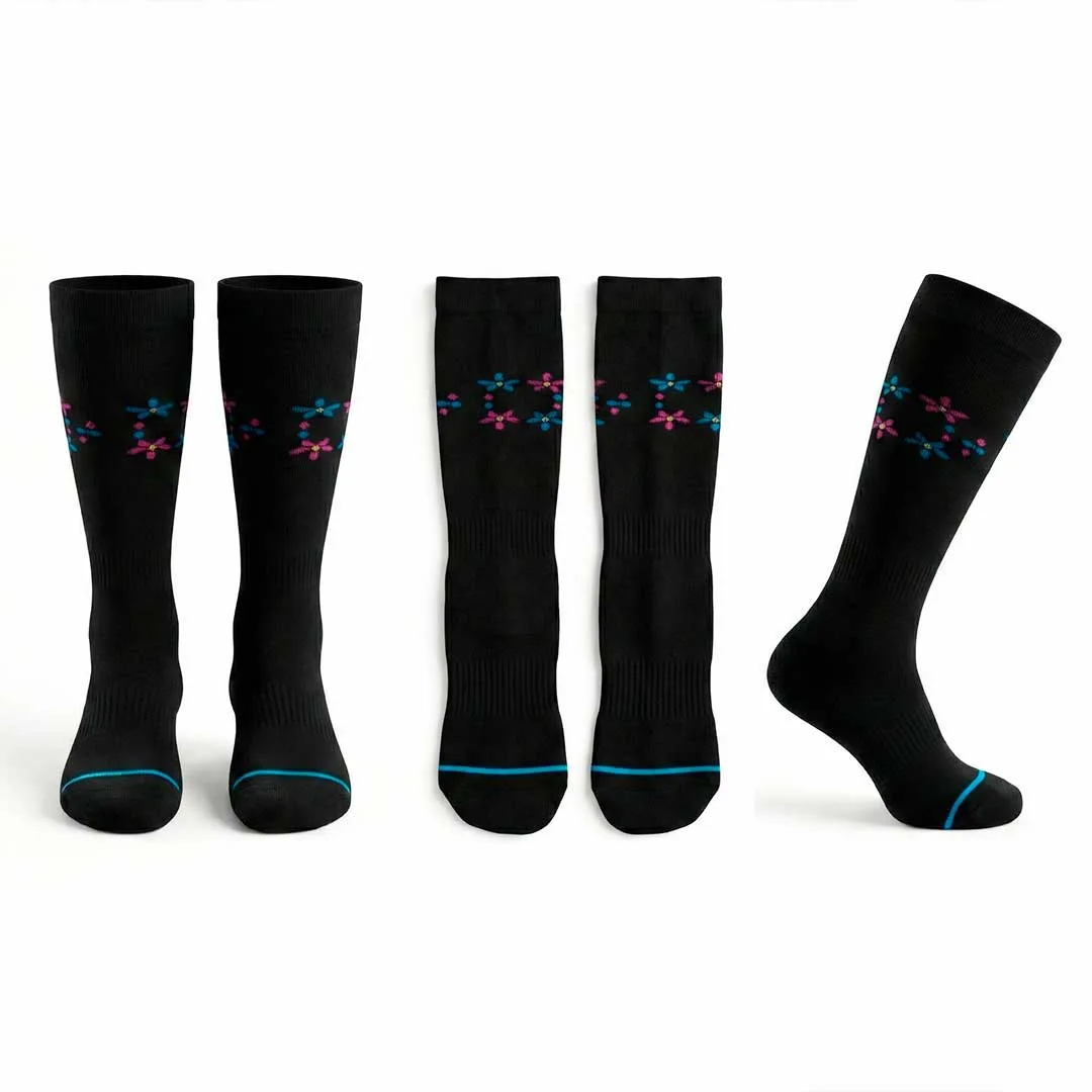 Tobillera POSTURE PLUS® HIT 27 g con Cristales de Turmalina | Soporte de Tobillo Elástico y Transpirable | Ajuste Cómodo para Uso Diario | Unisex - 3 pzs