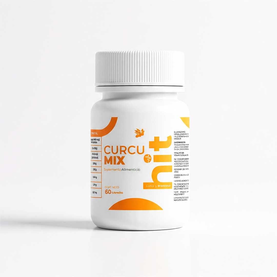 Curcumix® Cúrcuma en Cápsulas 60 pzs | Suplemento Alimenticio Natural | Fórmula para el Bienestar Diario | Uso Adulto - Image 3
