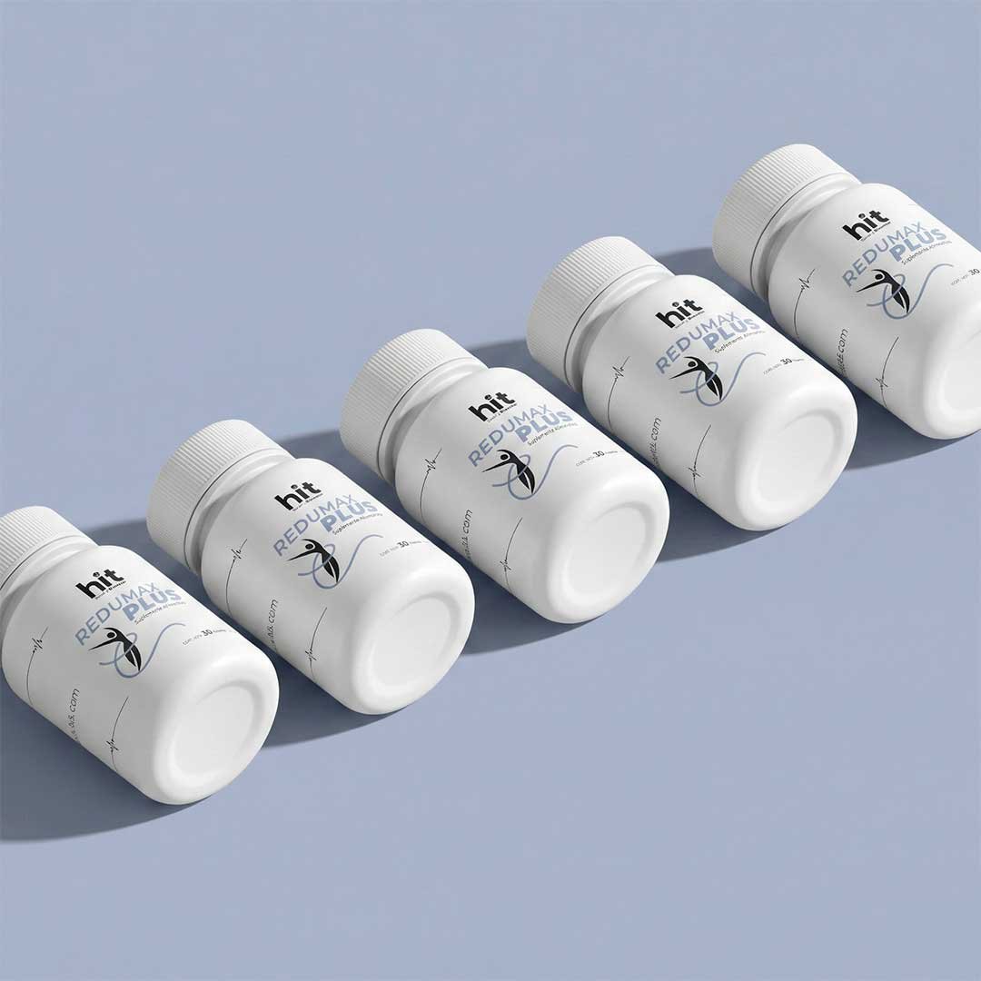 HIT Redumax Plus – Suplemento para Control de Peso y Metabolismo | 30 Cápsulas por Caja | Pack de 5 Piezas | Apoyo en Reducción de Medidas y Bienestar