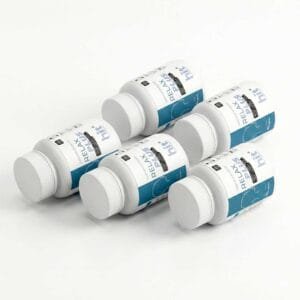 HIT Relax Plus – Suplemento Alimenticio para Relajación y Bienestar | Apoyo al Descanso y Estrés | 60 Cápsulas por Caja | Pack de 5 Piezas