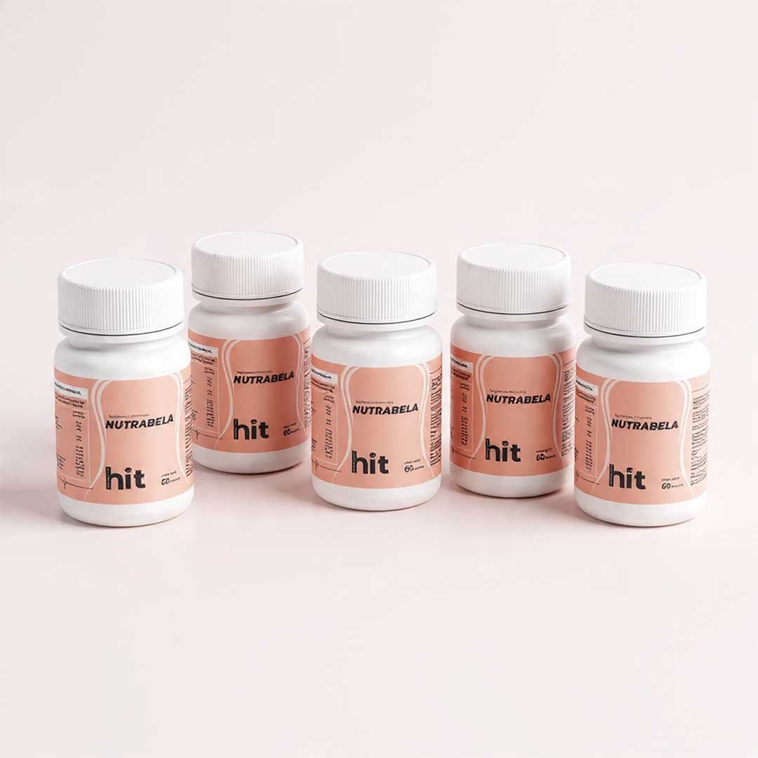 HIT Nutrabela – Suplemento Alimenticio para Cuidado Femenino y Bienestar Integral | 60 Cápsulas por Caja | Pack de 5 Piezas - Image 4