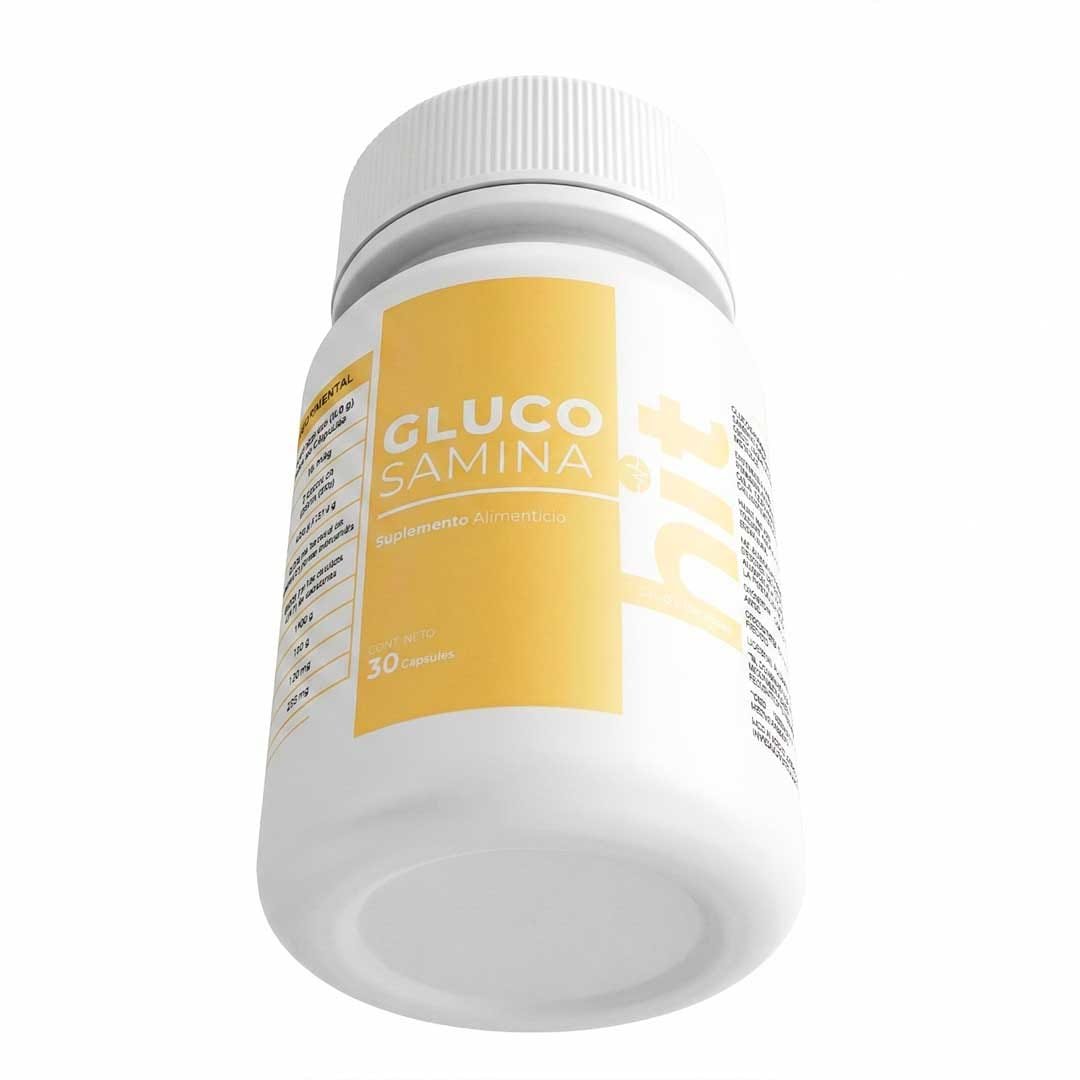 HIT® Glucosamina Plus® en Cápsulas 30 pzs | Suplemento Alimenticio con Glucosamina, Vitamina A y Árnica | Fórmula de Origen Natural | Uso Adulto - Image 4
