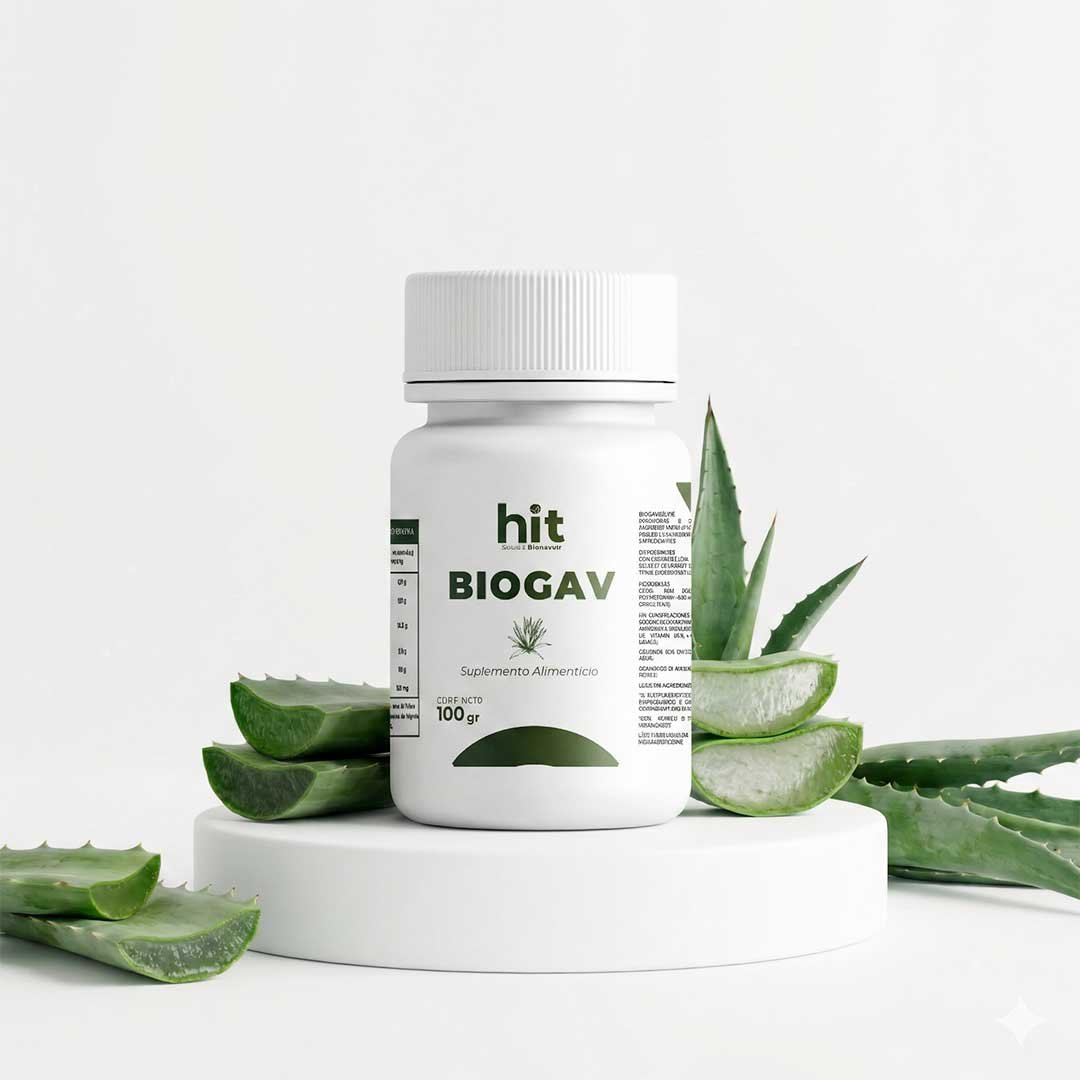 HIT Biogav – Suplemento Alimenticio | Apoyo al Bienestar General y Vitalidad | 100 g por Presentación | Pack de 5 Piezas - Image 2